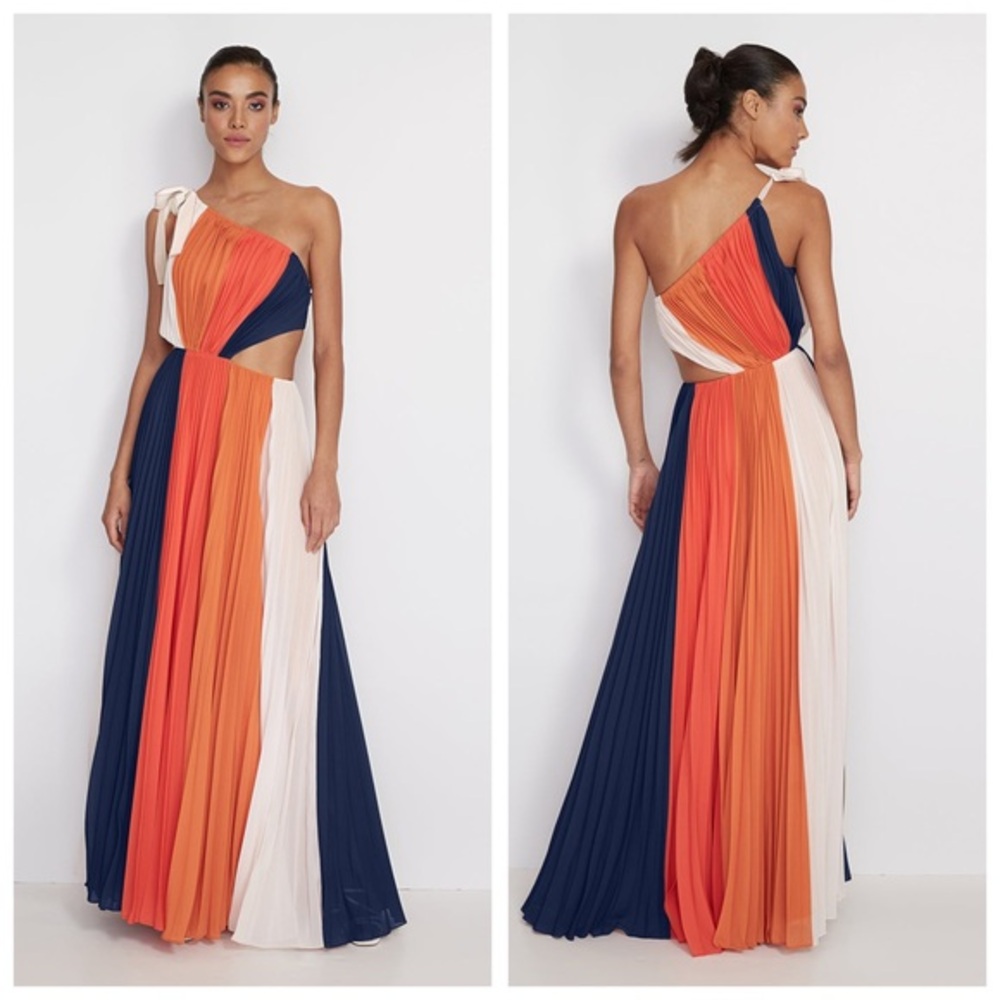 AMUR Kade Pleated Dress Size 0